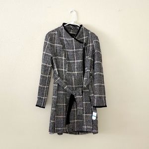 Guess Black and White Coat